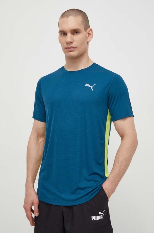 Puma tricou de alergare Run Favourite Velocity turcoaz 525058