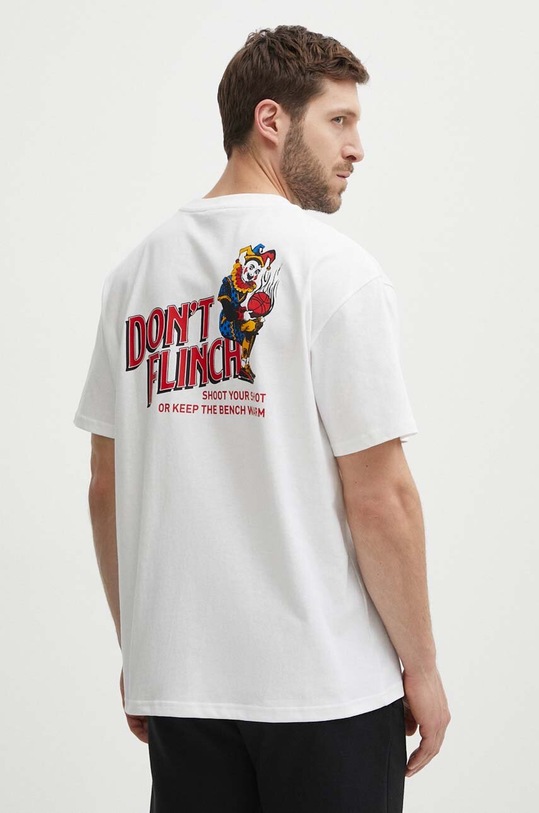 Одежда Хлопковая футболка Puma 624748 бежевый