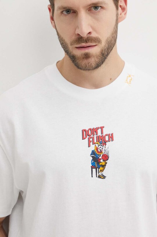 Хлопковая футболка Puma бежевый 624748