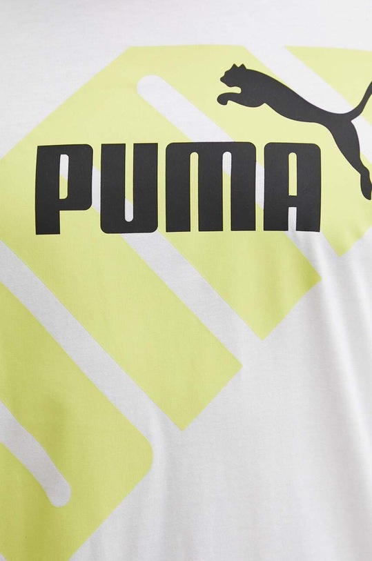 Бавовняна футболка Puma POWER 678960 білий