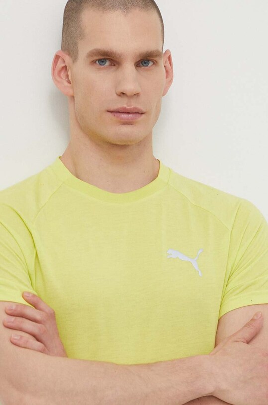 Puma t-shirt EVOSTRIPE zielony 678992