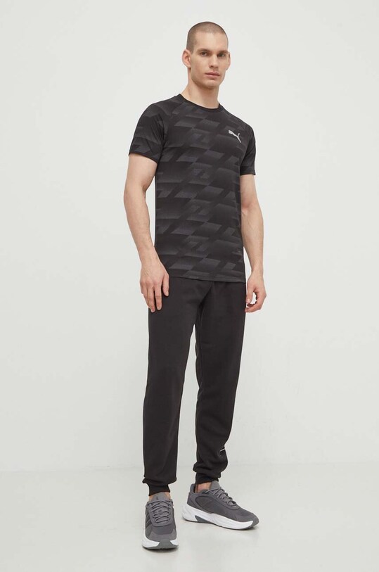 Puma tricou de antrenament Evostripe 678993 negru SS24