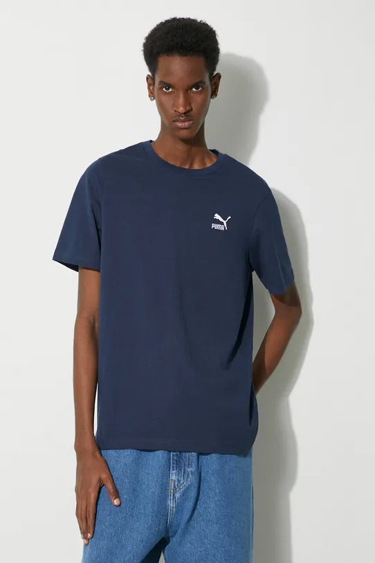 Puma cotton t-shirt cotton navy 679187