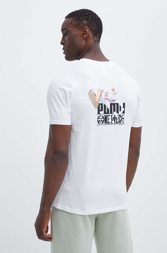 Îmbrăcăminte Puma tricou din bumbac X ONE PIECE 624665 bej