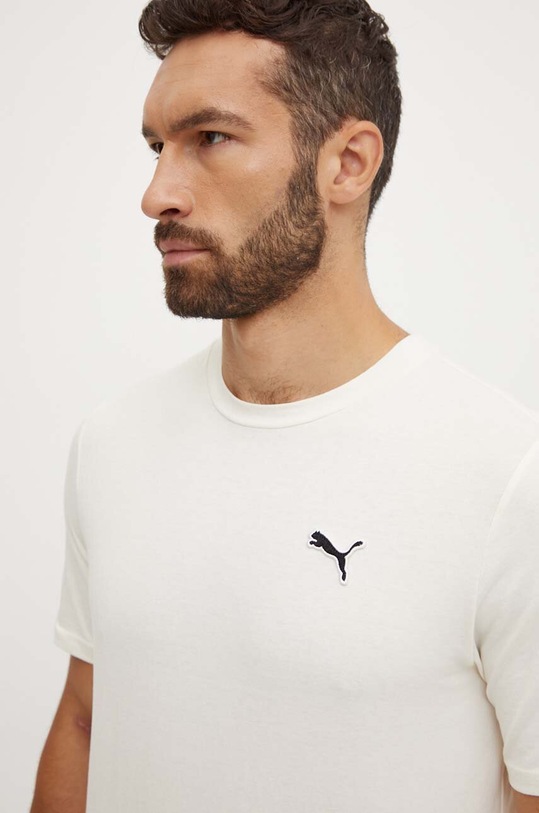 Puma tricou din bumbac BETTER ESSENTIALS bej 675977