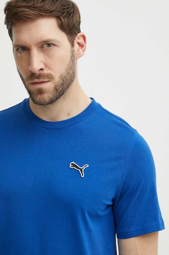 Хлопковая футболка Puma BETTER ESSENTIALS тёмно-синий 675977