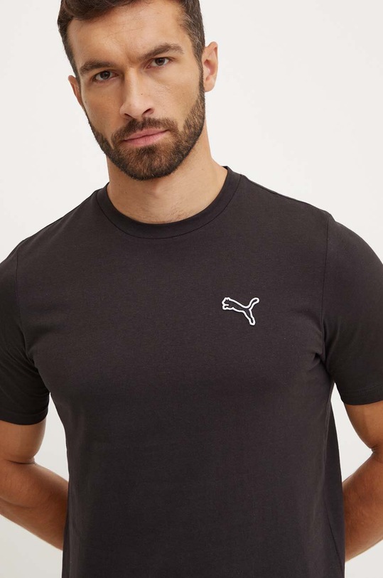 Хлопковая футболка Puma BETTER ESSENTIALS чёрный 675977