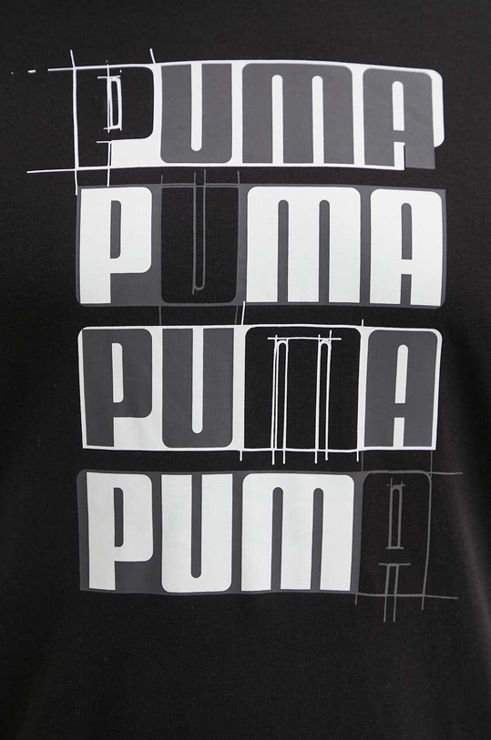 Хлопковая футболка Puma 678976. чёрный
