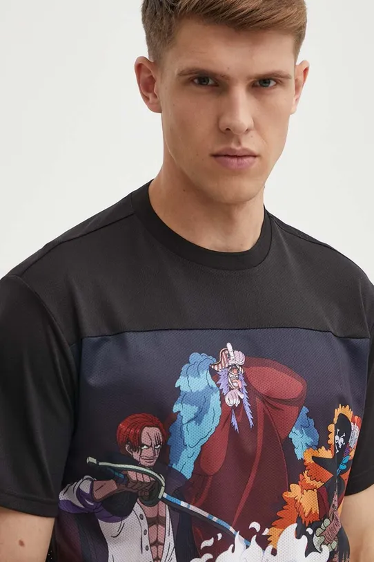 Puma t-shirt PUMA X ONE PIECE czarny 624673