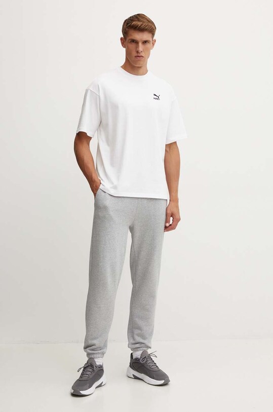 Хлопковая футболка Puma 679188 белый SS24