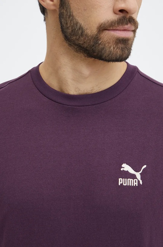 Бавовняна футболка Puma BETTER CLASSICS 679188 фіолетовий