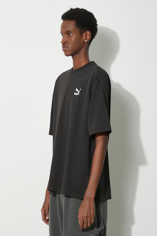Памучна тениска Puma BETTER CLASSICS черен 679188