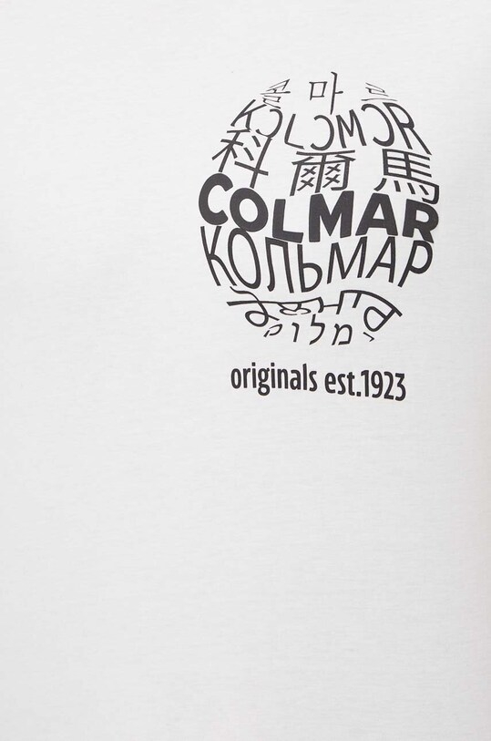 Colmar tricou din bumbac alb 7537.6SH