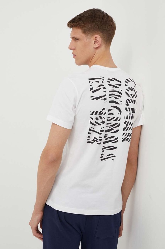 Colmar t-shirt bawełniany nadruk biały 7599.6SH