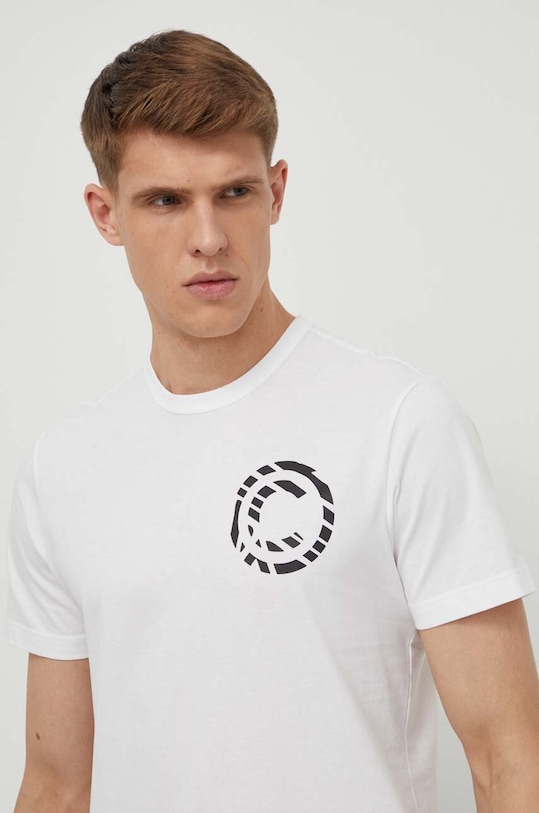 Colmar t-shirt bawełniany biały 7599.6SH