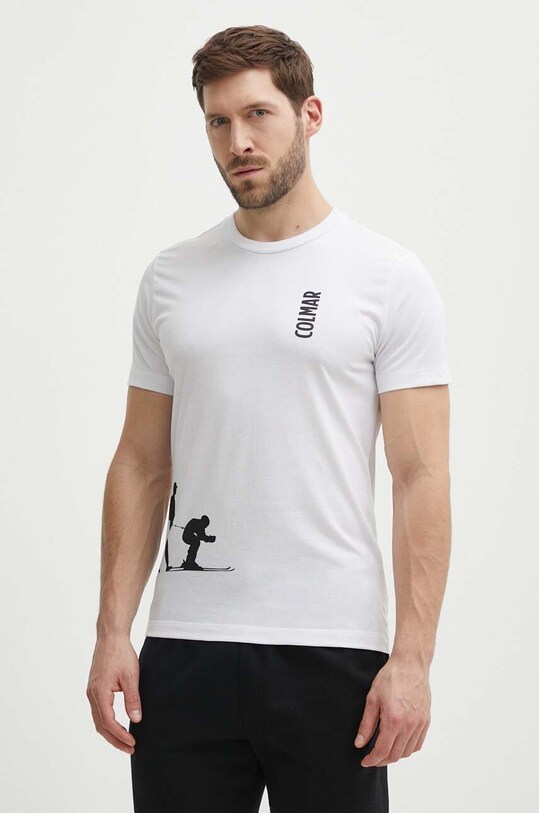 Colmar t-shirt regular biały 7514.4XQ