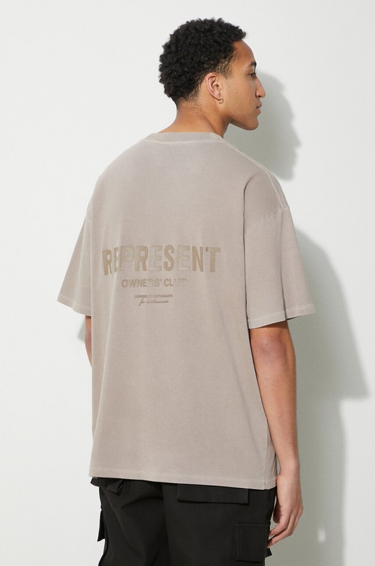 Represent cotton t-shirt Owners Club brown OCM409.243