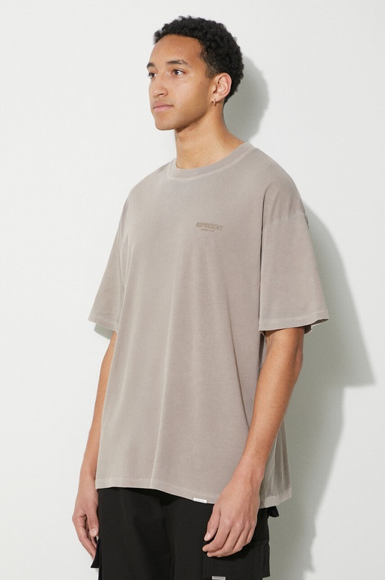 Represent cotton t-shirt Owners Club OCM409.243 brown