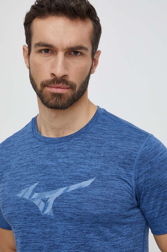 Mizuno t-shirt do biegania Core J2GAB009 granatowy