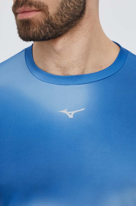 Mizuno t-shirt do biegania Core Graphic J2GAB010 niebieski
