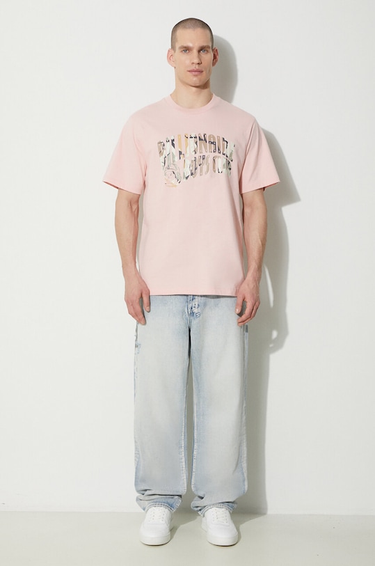 Billionaire Boys Club tricou din bumbac Camo Arch Logo B24133 roz SS24