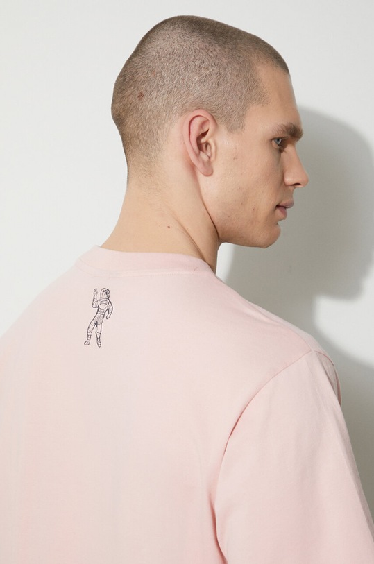 Billionaire Boys Club tricou din bumbac Camo Arch Logo B24133 roz