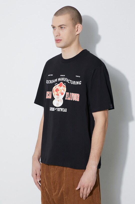 Billionaire Boys Club pamut póló Special Flavour fekete IC24134