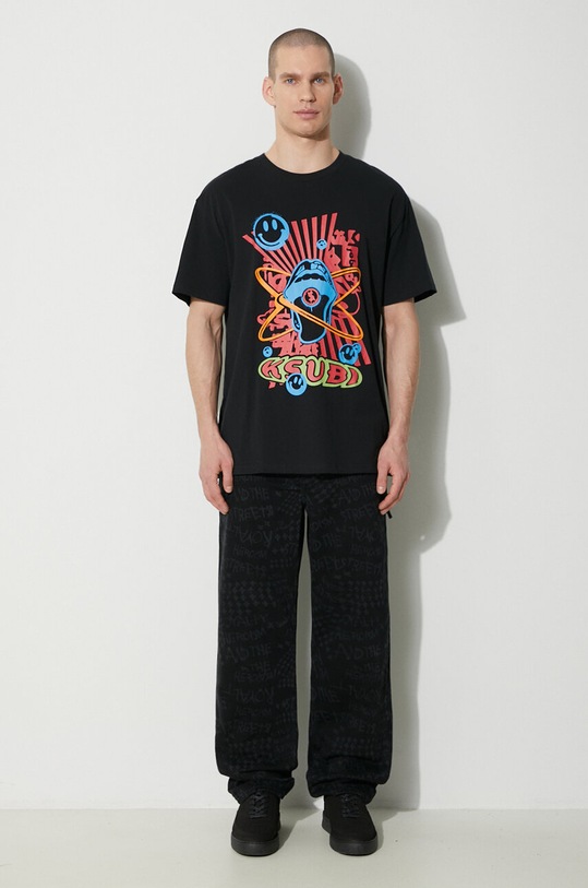 KSUBI cotton t-shirt red pill biggie ss tee MPS24TE019 black SS24