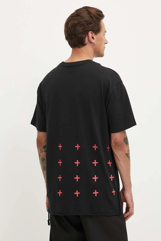 Одяг Бавовняна футболка KSUBI red pill biggie ss tee MPS24TE019 чорний