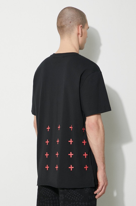 Clothing KSUBI cotton t-shirt red pill biggie ss tee MPS24TE019 black