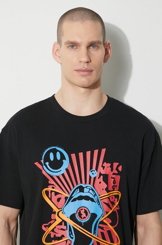 KSUBI tricou din bumbac red pill biggie ss tee MPS24TE019 negru