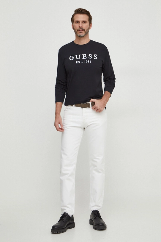 Лонгслів Guess U4RI11.K6YW0 чорний AW24