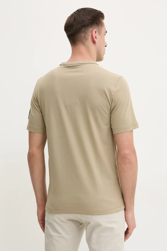 Îmbrăcăminte Calvin Klein Jeans tricou din bumbac J30J323484 verde