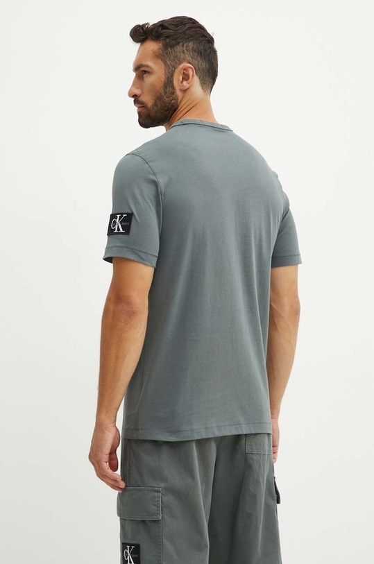 Oblečení Bavlněné tričko Calvin Klein Jeans J30J323484 šedá