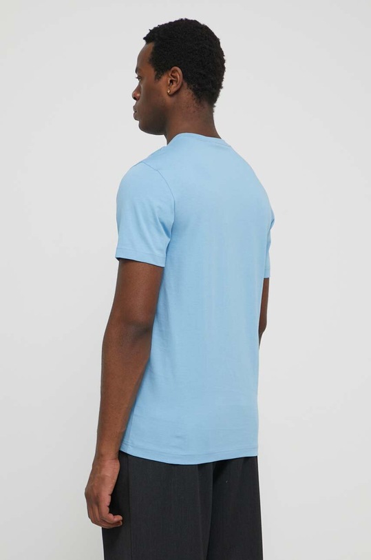 Oblečení Bavlněné tričko Calvin Klein Jeans J30J325352 modrá