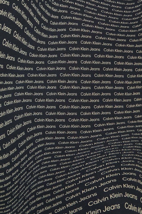 Bavlnené tričko Calvin Klein Jeans J30J325428 čierna