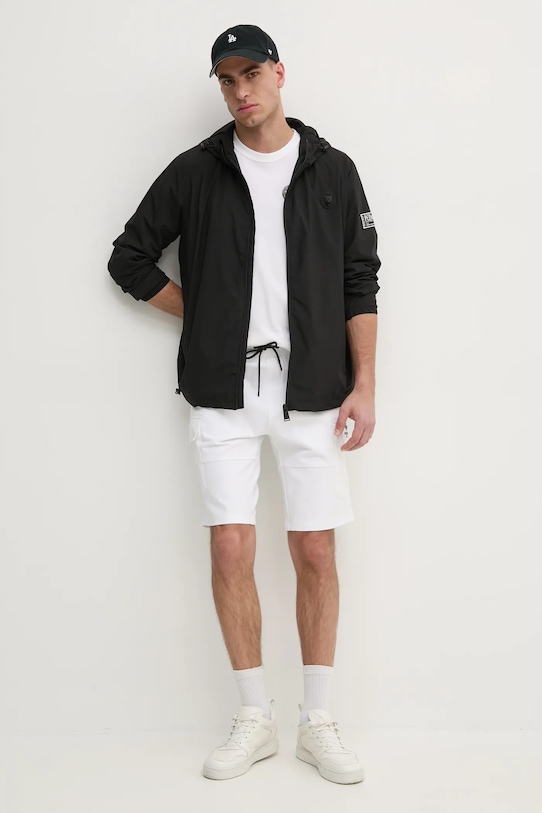 Bavlněné tričko Calvin Klein Jeans J30J325498 bílá SS25