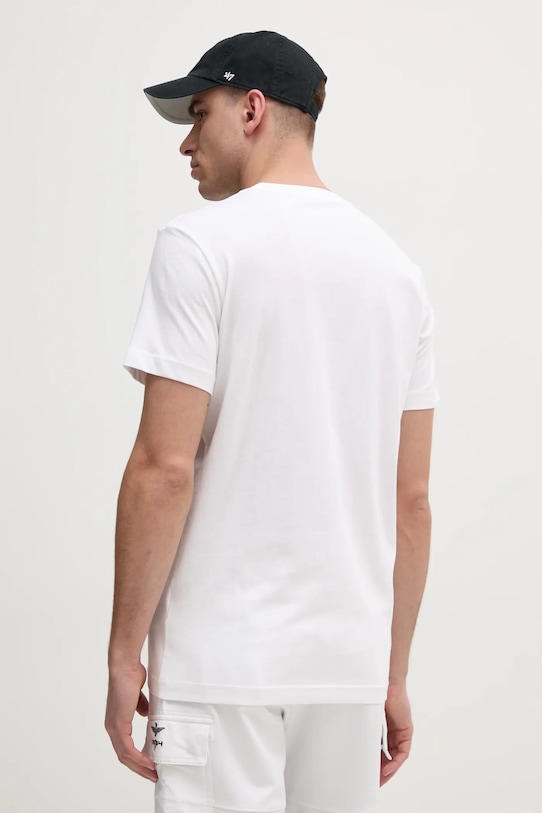 Oblečení Bavlněné tričko Calvin Klein Jeans J30J325498 bílá