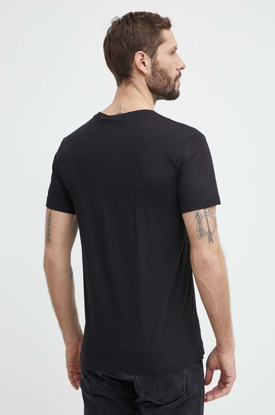 Odzież Calvin Klein Jeans t-shirt bawełniany J30J325498 czarny