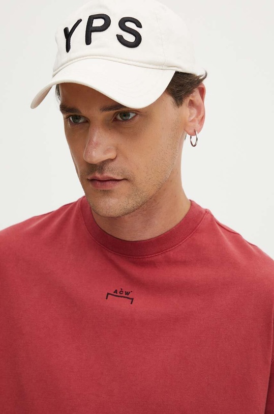A-COLD-WALL* t-shirt bawełniany Essential T-Shirt czerwony ACWMTS177