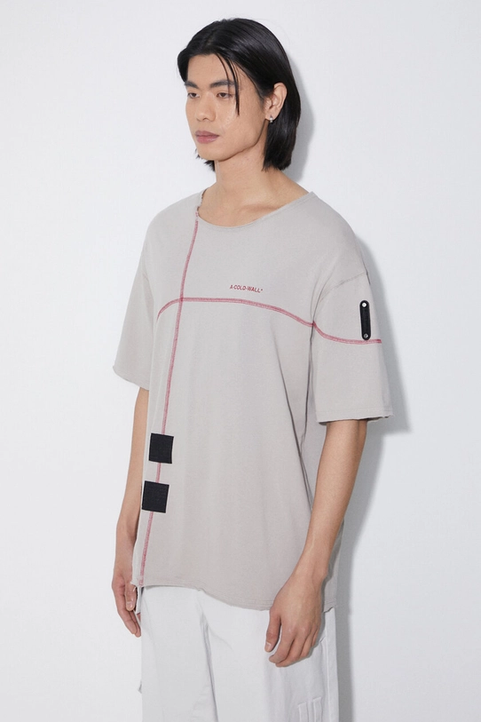 A-COLD-WALL* cotton t-shirt Intersect T-Shirt regular beige ACWMTS179