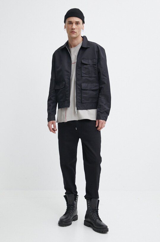 A-COLD-WALL* tricou din bumbac Intersect T-Shirt ACWMTS179 bej SS24