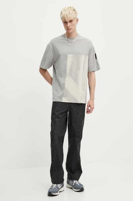 A-COLD-WALL* tricou din bumbac Strand T-Shirt ACWMTS189 gri SS24