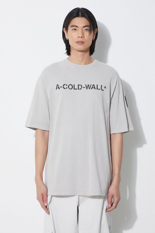 A-COLD-WALL* cotton t-shirt Overdye Logo T-Shirt