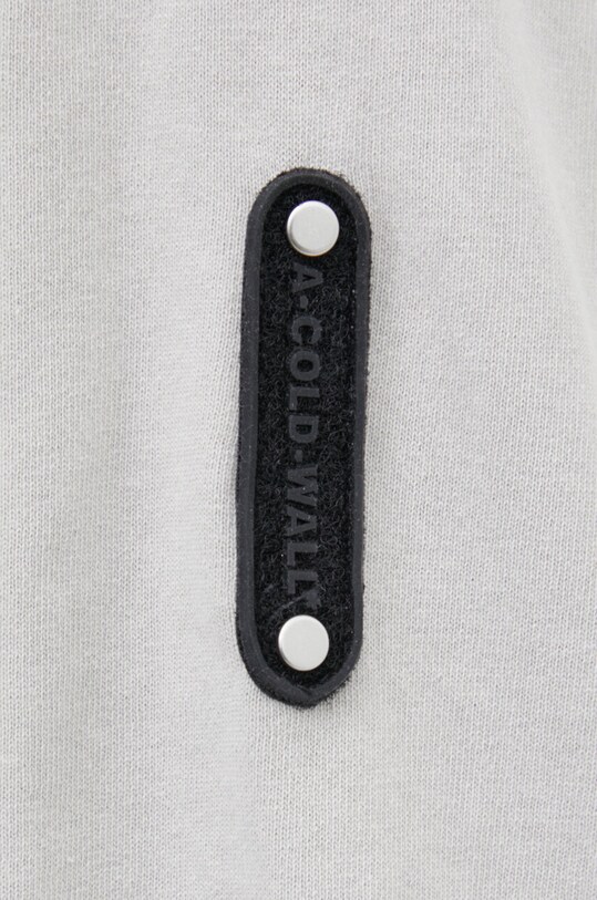 A-COLD-WALL* tricou din bumbac Overdye Logo T-Shirt ACWMTS186 gri