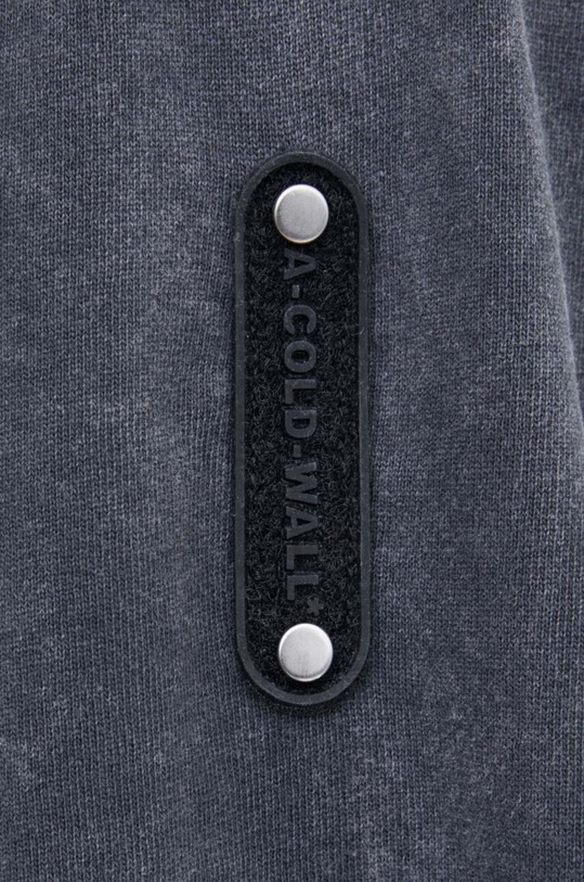 Bavlněné tričko A-COLD-WALL* Overdye Logo T-Shirt ACWMTS186 černá