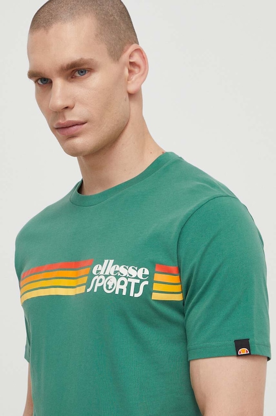 Хлопковая футболка Ellesse Sorranta T-Shirt зелёный SHV20128