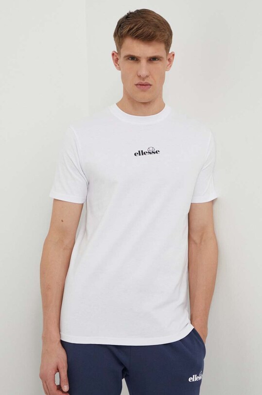 Хлопковая футболка Ellesse Ollio Tee белый SHP16463