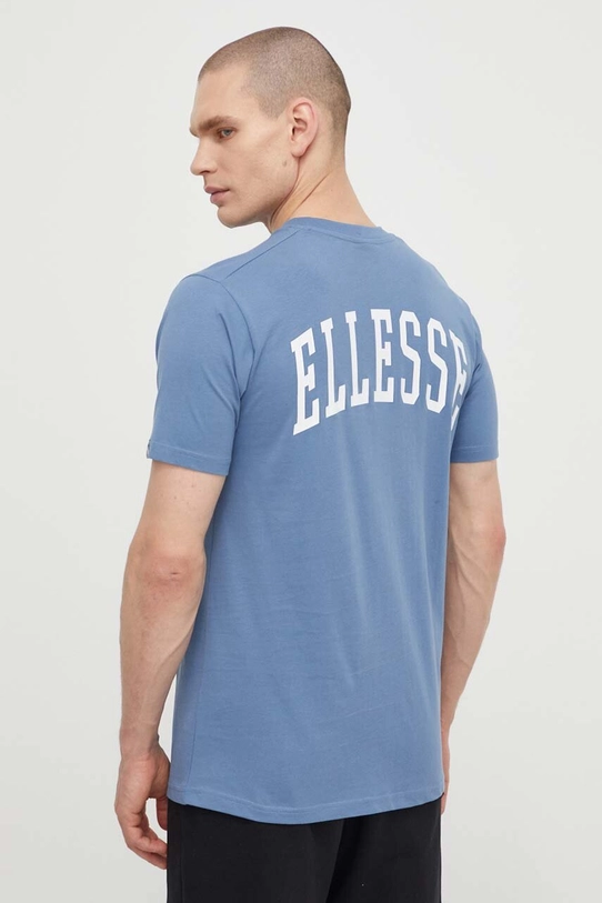 Одежда Хлопковая футболка Ellesse Harvardo T-Shirt SHV20245 голубой