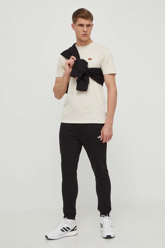Ellesse t-shirt in cotone Cassica T-Shirt SHR20276 beige SS24